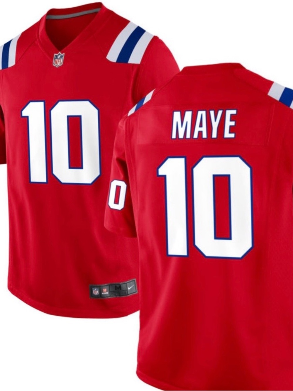 NFL Red Maye #10 Football Jersey MSRP $169